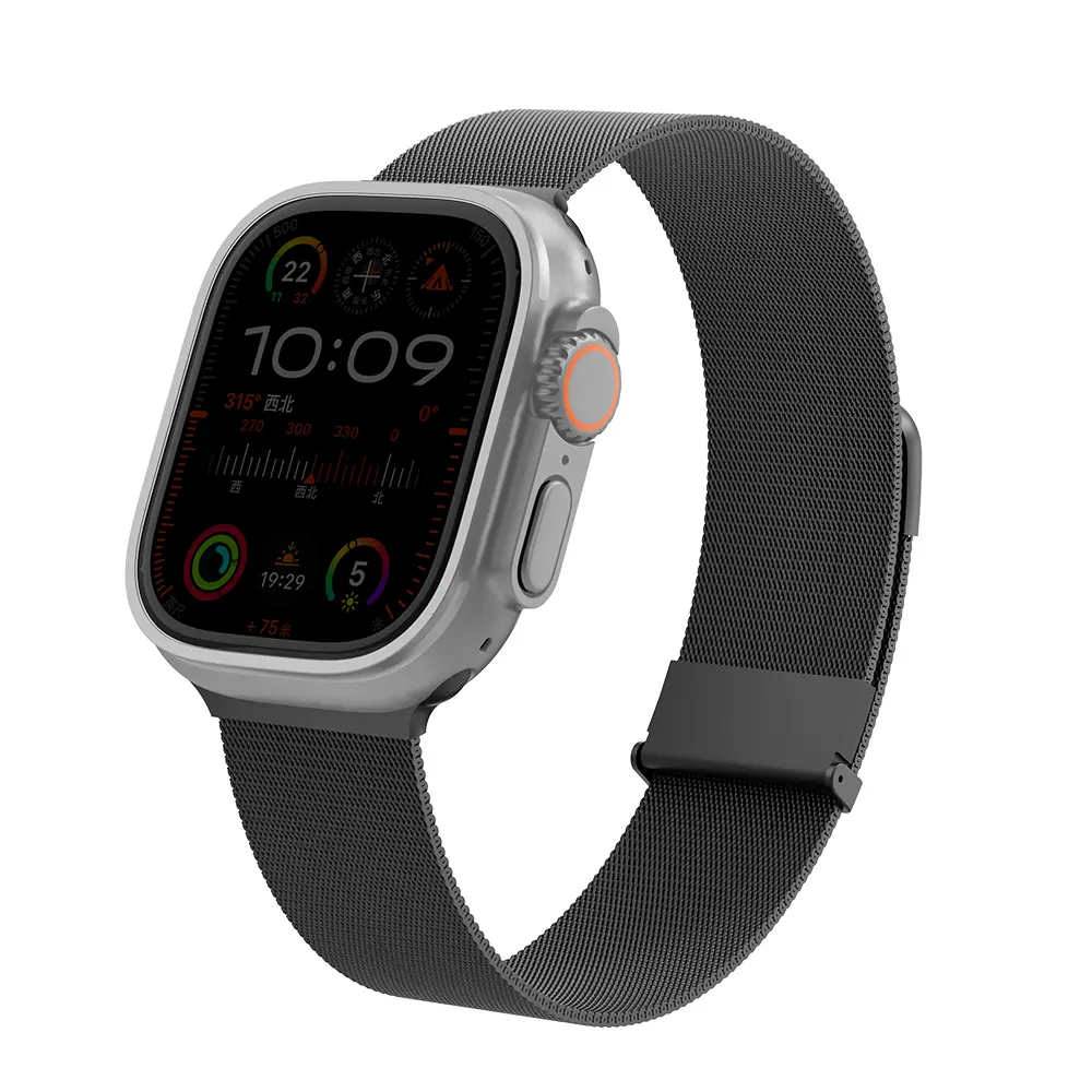 Apple Watch 44 mm MagFlex Secure Metal Kordon - Wiwu