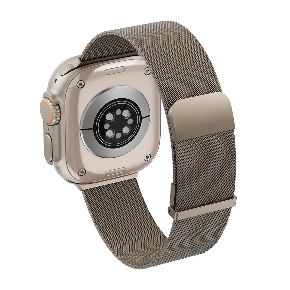 Apple Watch 44mm Wiwu MagFlex Secure Serisi Metal Kordon