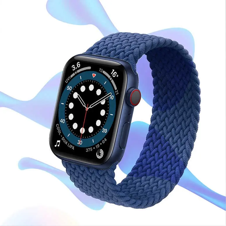 Apple Watch 40 mm Hasır Örgü Saat Kordonu - Zore KRD-32 Small