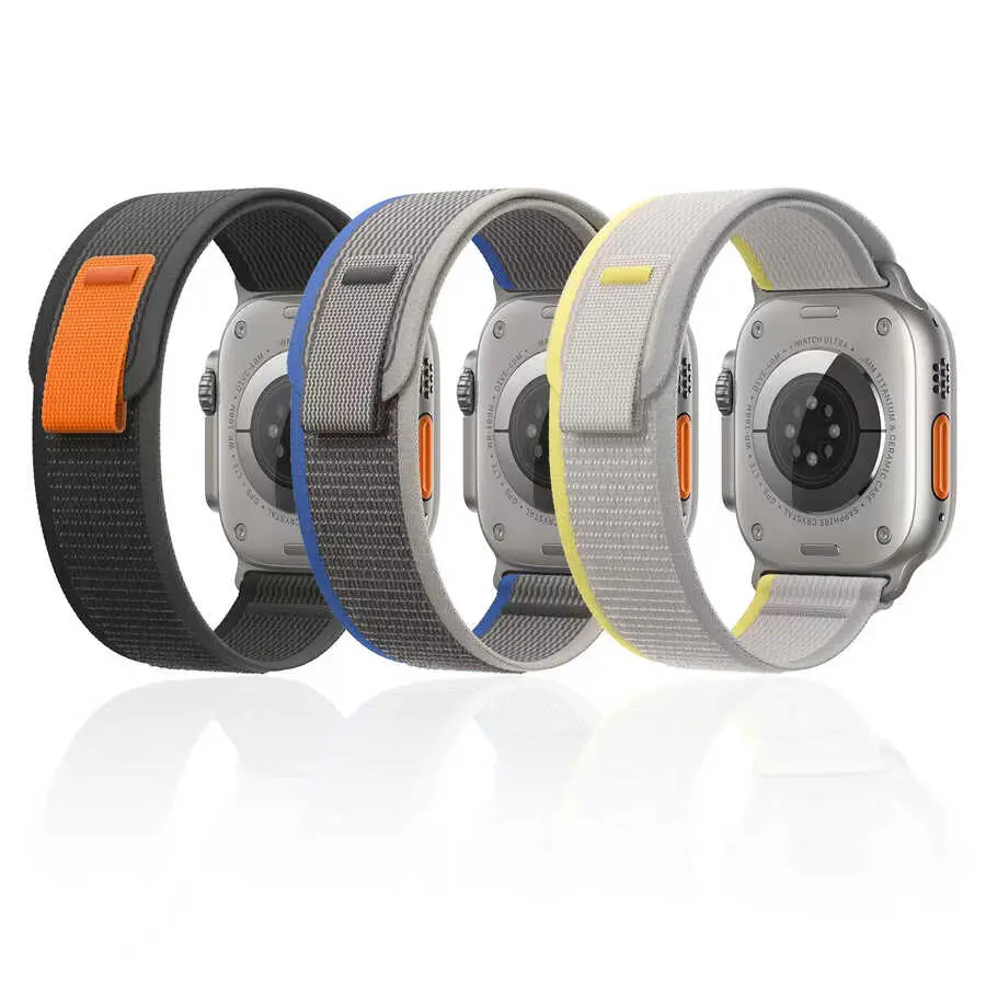 Apple Watch 40 mm Naylon Örgü Trail Loop Kordon - Wiwu