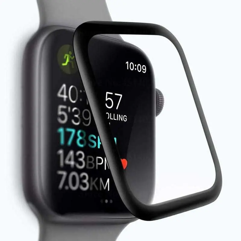 Apple Watch 40 mm Tam Yapışkanlı Cam Ekran Koruyucu - Zore