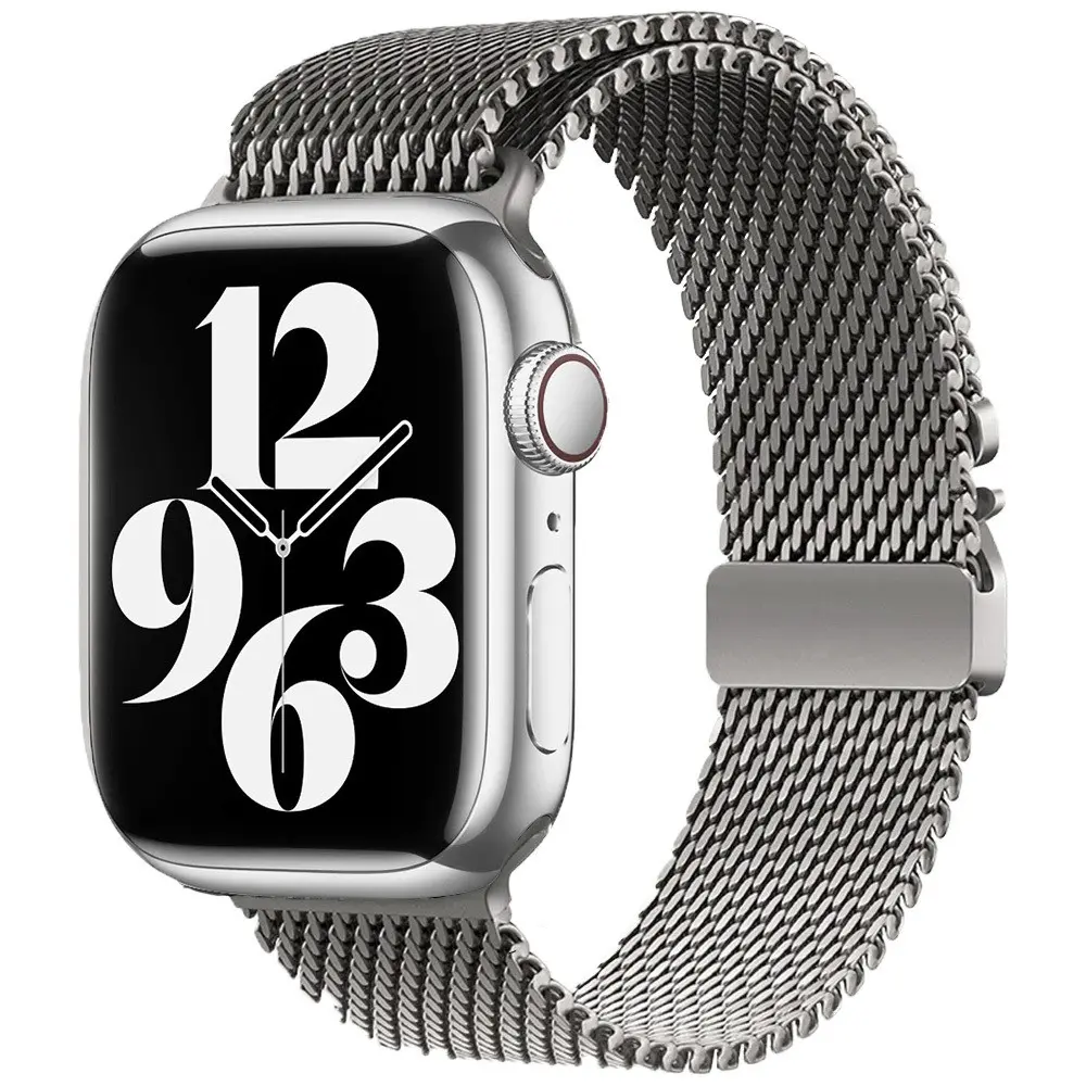 Apple Watch 40 mm Metal Hasır Kordon - Zore KRD-121