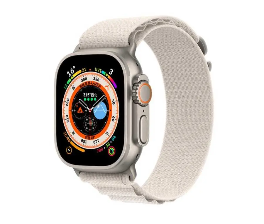 Apple Watch 40 mm Hasır Örgü Kordon - Zore KRD-74