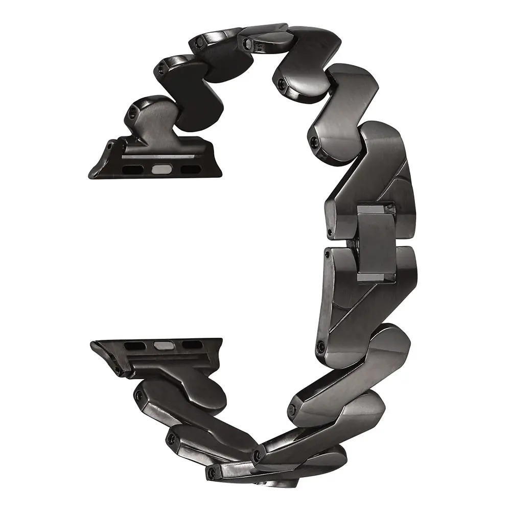 Apple Watch 42 mm Metal Kordon, Klipsli Kayış - Zore KRD-80