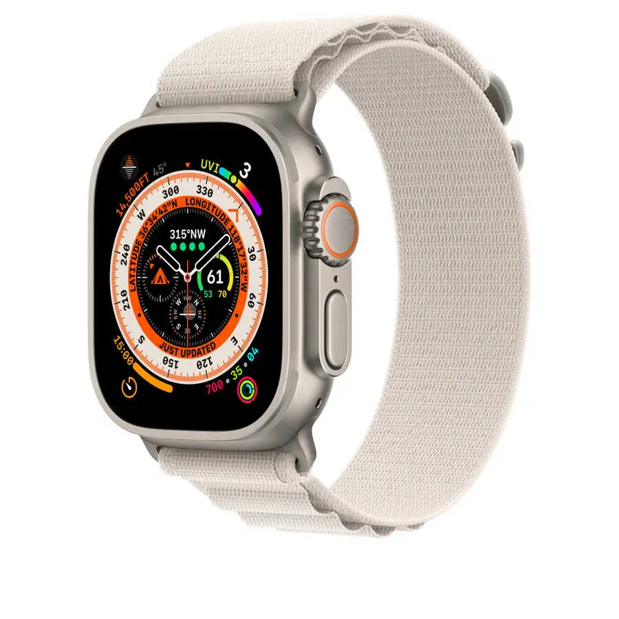 Apple Watch 42 mm Hasır Örgü Kordon - Wiwu WU-01