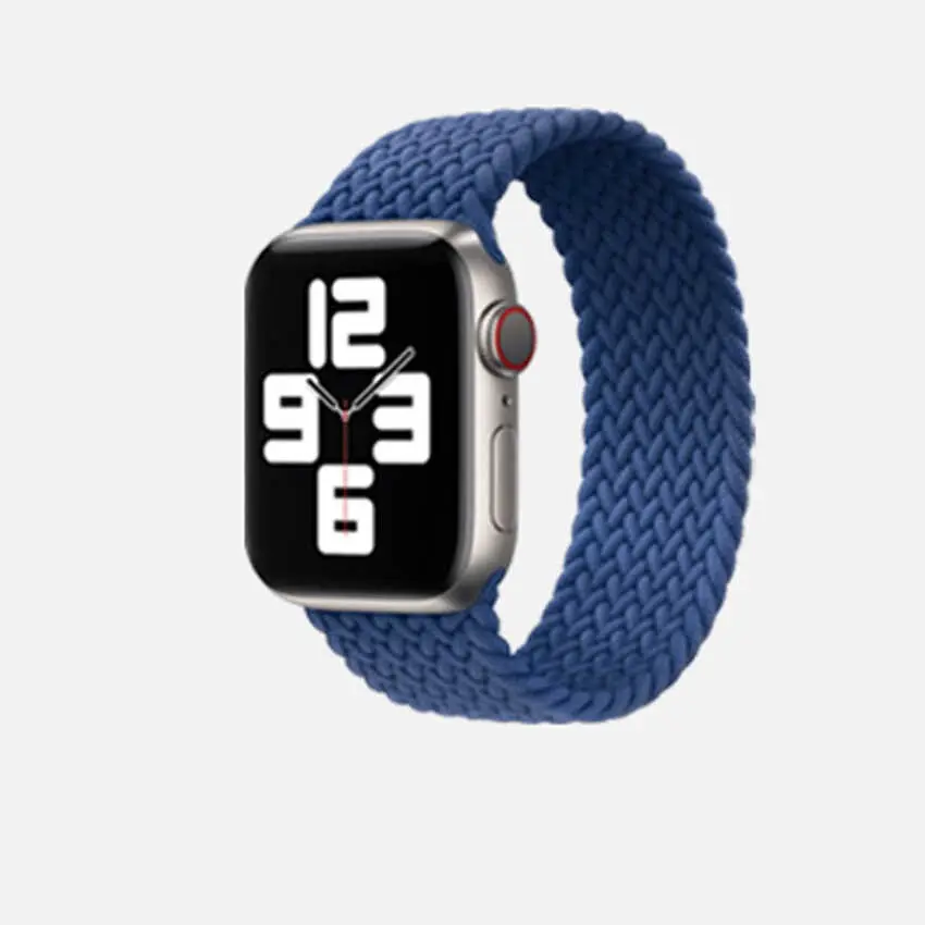Apple Watch 42 mm Hasır Örgü Kordon - Zore KRD-32 Medium