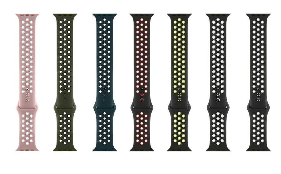 Apple Watch 42 mm Silikon Kordon - Wiwu Dual Color Sport Band