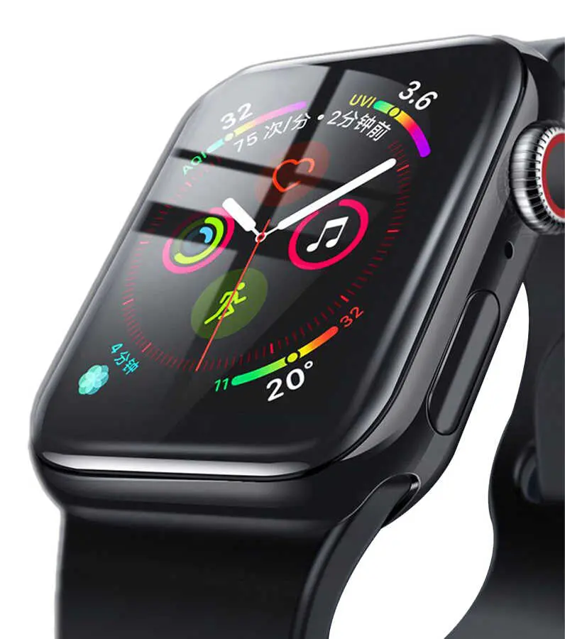 Apple Watch 42 mm 6H Temperli Cam Ekran Koruyucu - Wiwu iVista