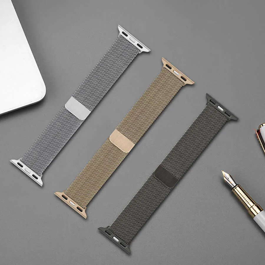 Apple Watch 42 mm Metal Kordon - Wiwu Minalo