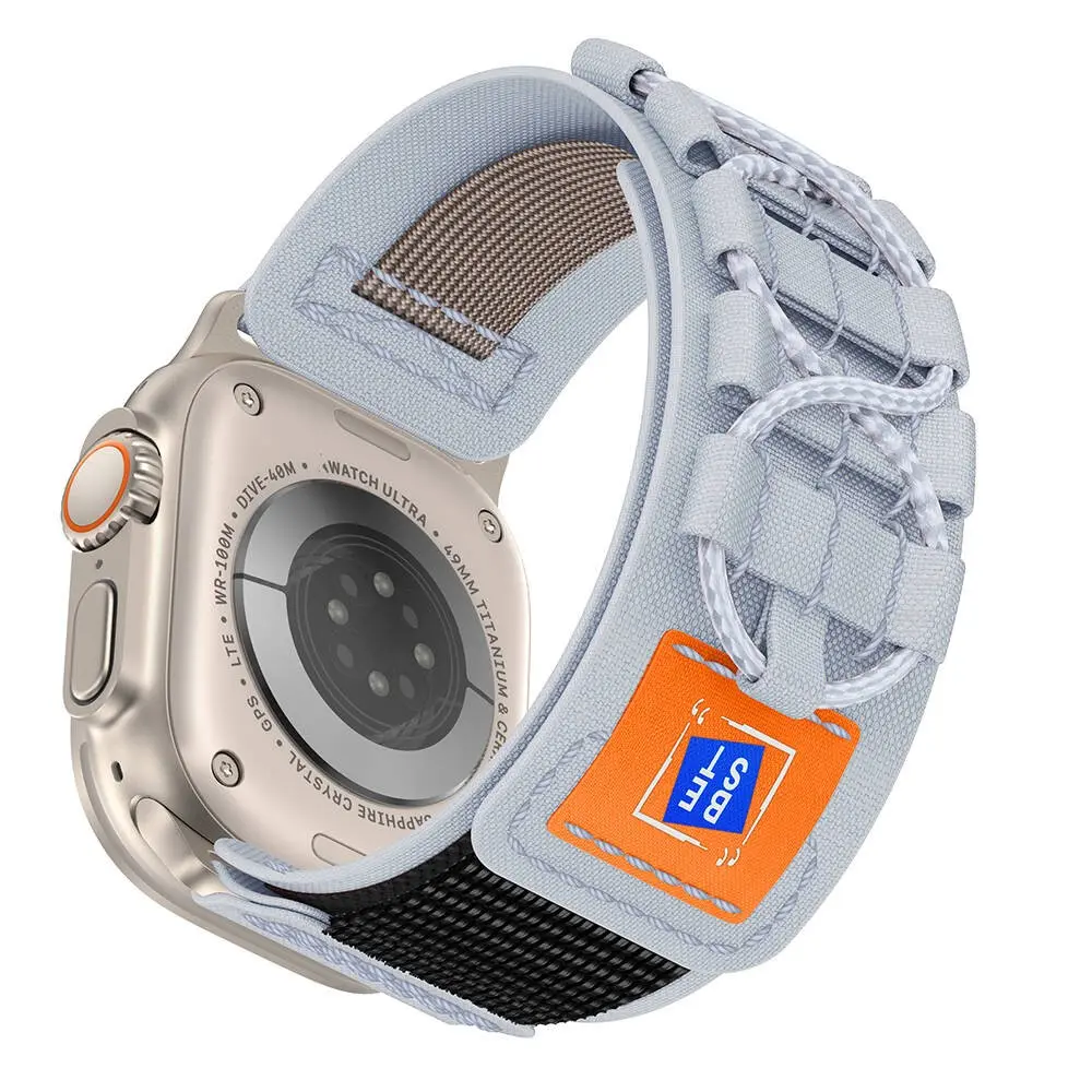 Apple Watch 42 mm Uyumlu Hasır Kordon - Zore KRD-99