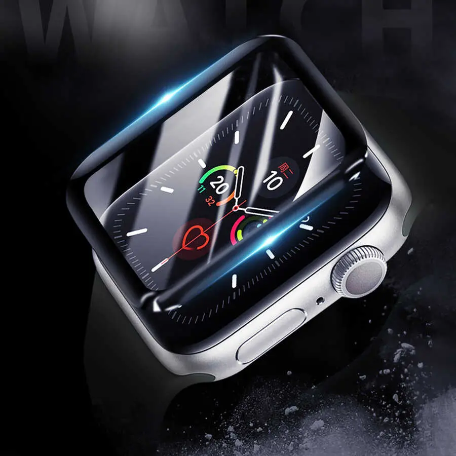 Apple Watch 41 mm 6H Temperli Cam Ekran Koruyucu - Wiwu iVista