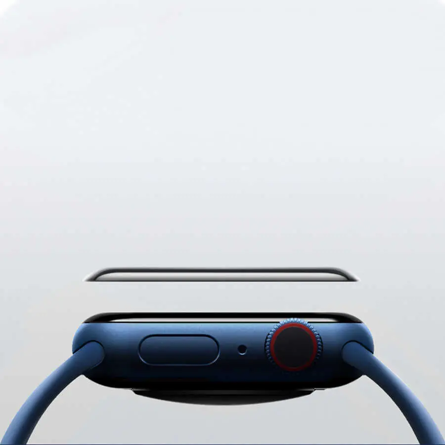 Apple Watch 41 mm 6H Temperli Cam Ekran Koruyucu - Wiwu iVista