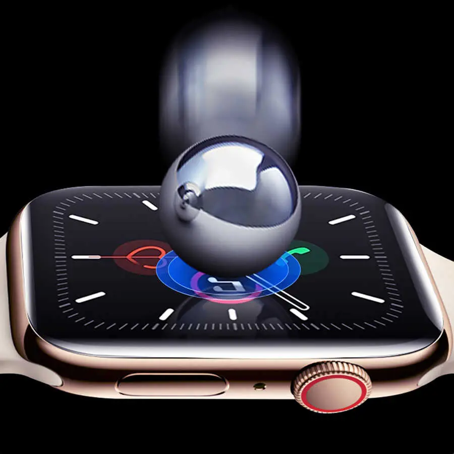 Apple Watch 41 mm 6H Temperli Cam Ekran Koruyucu - Wiwu iVista