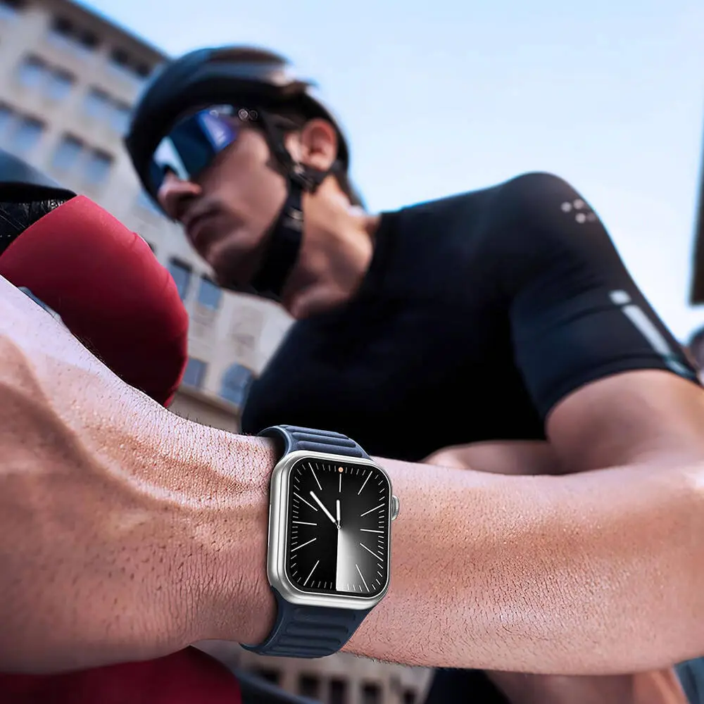 Apple Watch 41 mm Temperli Cam Ekran Koruyucu - Wiwu Wi-JD106