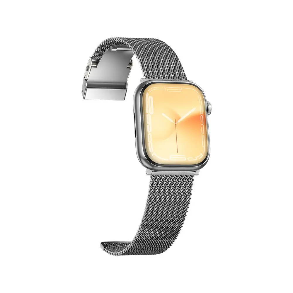 Apple Watch 41 mm Metal Hasır Kordon - Amazingthing Titan