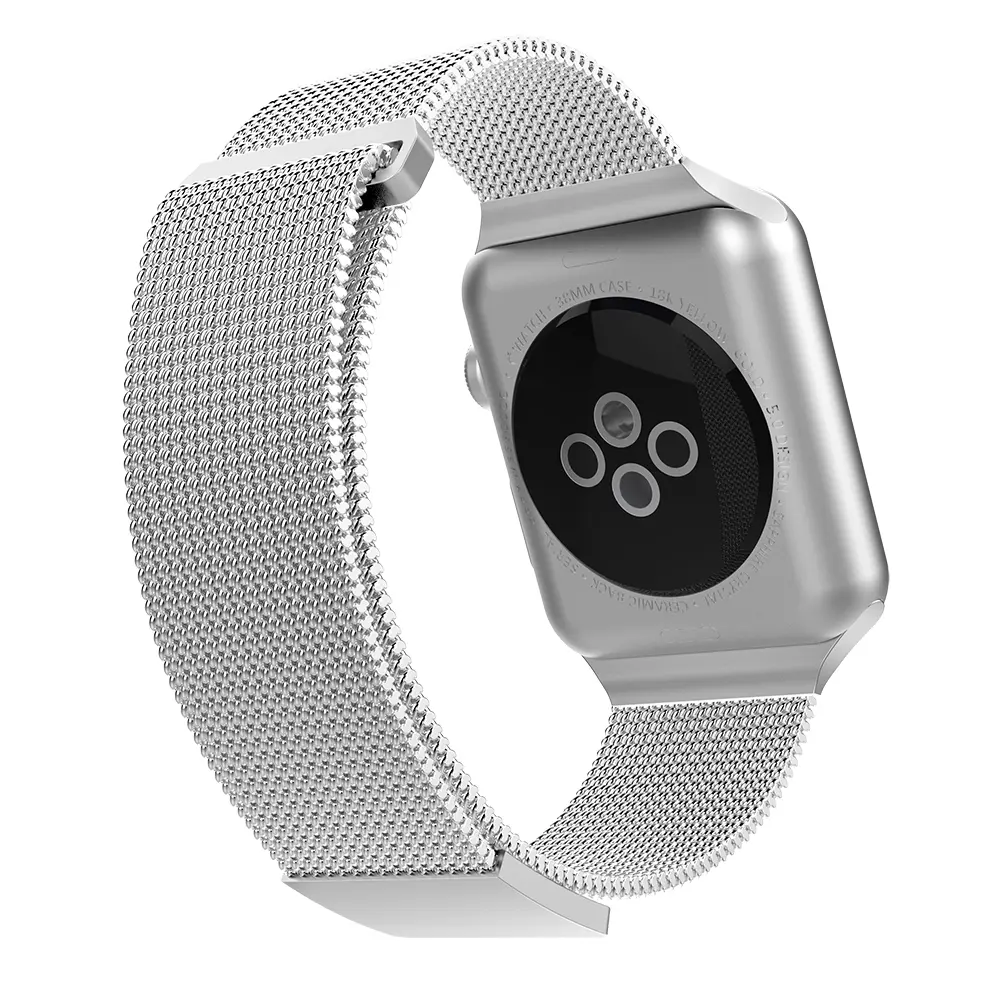Apple Watch 41 mm Metal Hasır Kordon - Raptic Mesh Band