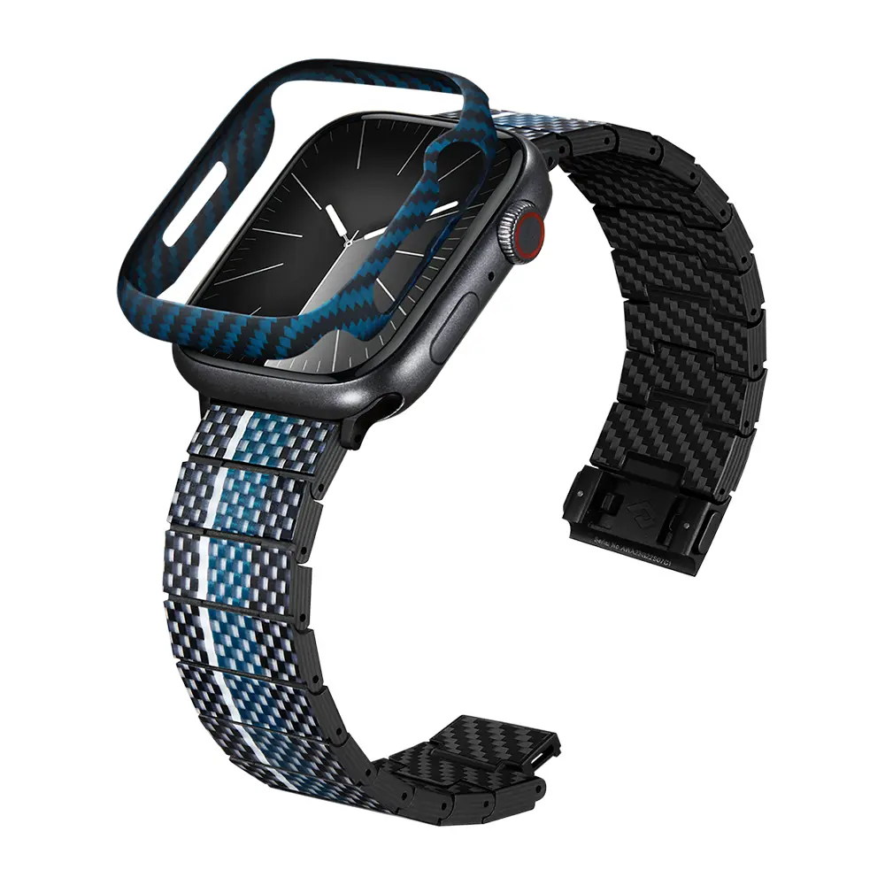 Apple Watch 45 mm İnce Kasa Koruyucu - Pitaka Air Case Classic