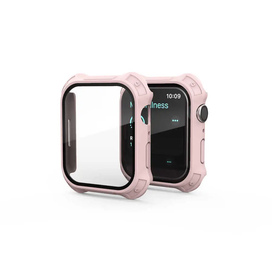 Apple Watch 45 mm Zırh Kasa ve Mat Ekran Koruyucu - Zore Watch Gard 11