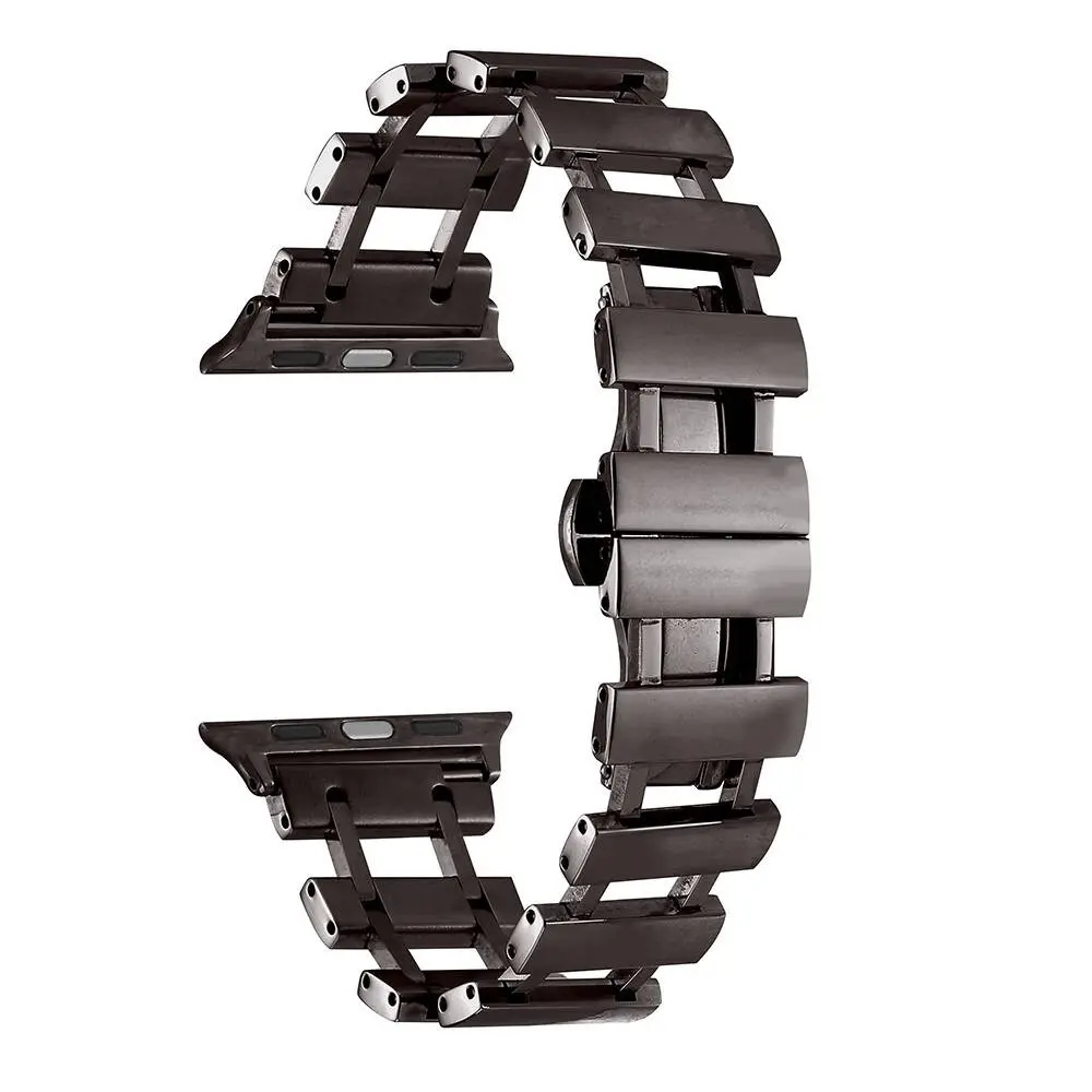 Apple Watch 45 mm Metal Kordon, Ayarlanabilir Klipsli - Zore KRD-96