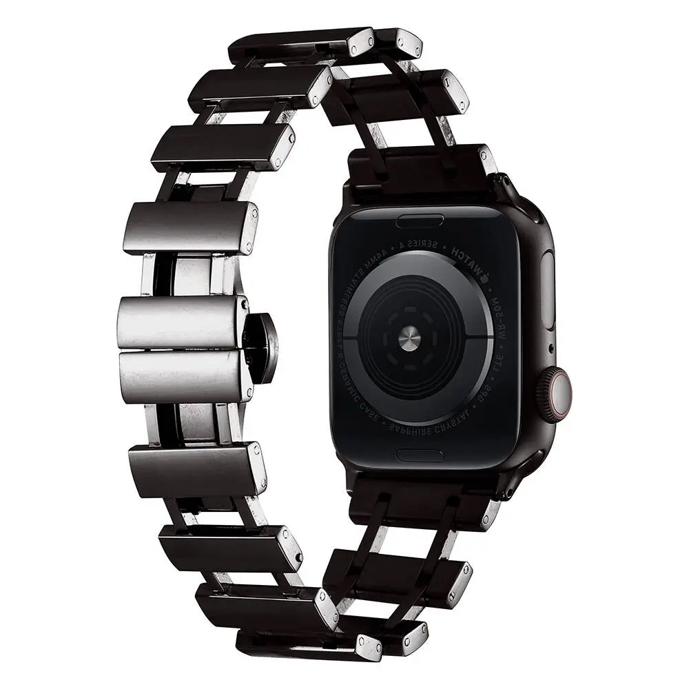 Apple Watch 45 mm Metal Kordon, Ayarlanabilir Klipsli - Zore KRD-96