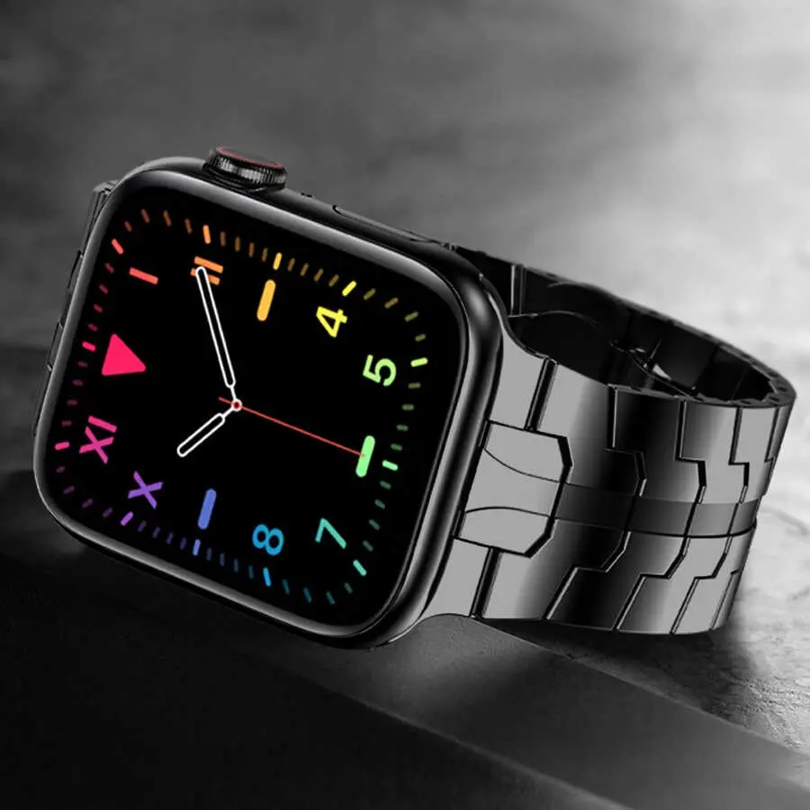 Apple Watch 45 mm Metal Kordon - Zore KRD-63