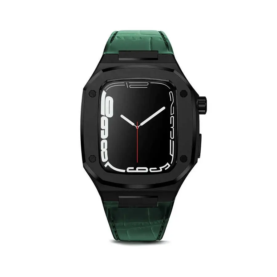 Apple Watch 45 mm Uyumlu Metal Kordon - Zore KRD-67
