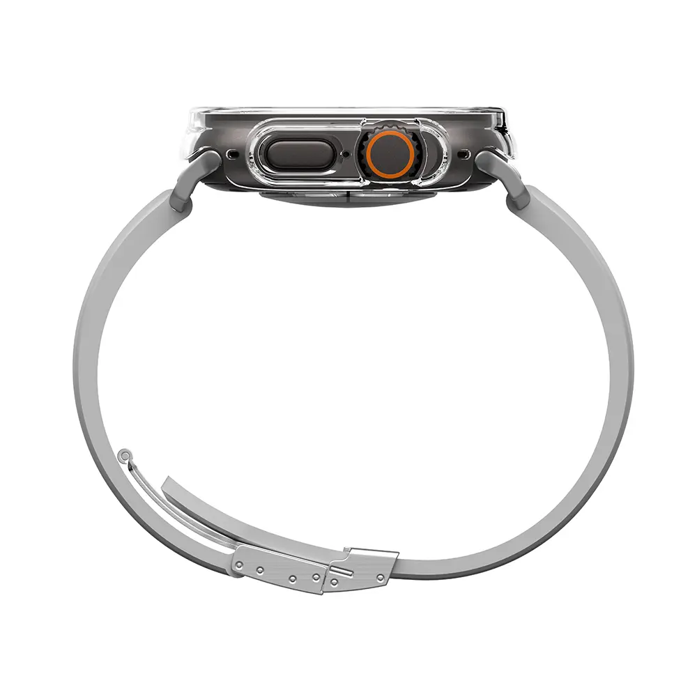 Apple Watch Ultra 49 mm Sert PC Kasa ve Ekran Koruyucu - Amazingthing Radix Minimal FullGuard