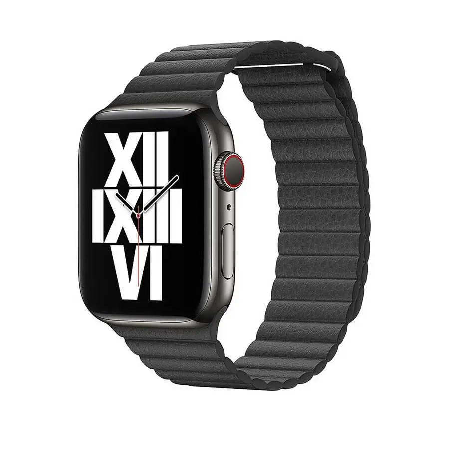 Apple Watch Ultra 49 mm Deri Lop Kordon - Zore KRD-09