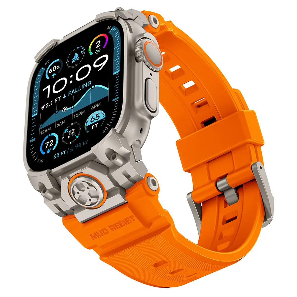 Apple Watch Ultra 49 mm Armor Silikon Kordon - Mohseven iWatch