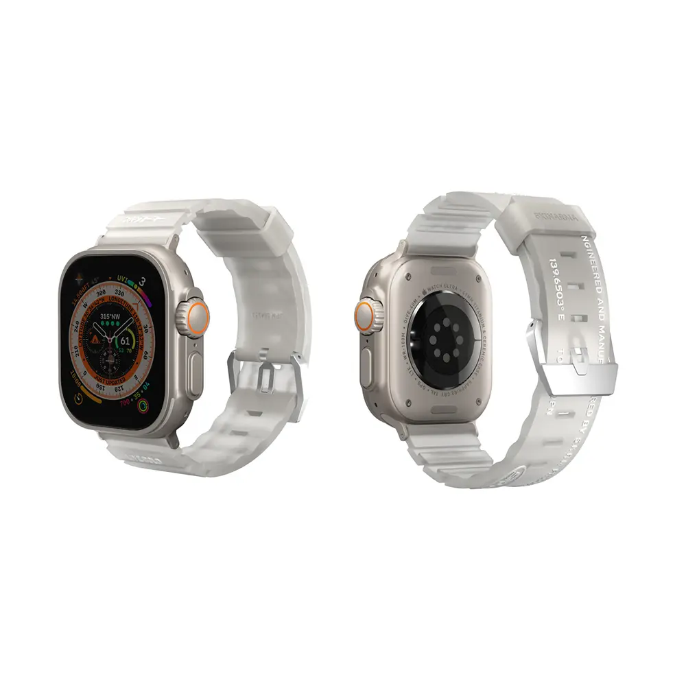 Apple Watch Ultra 49 mm Silikon Kordon - Skinarma New Shokku