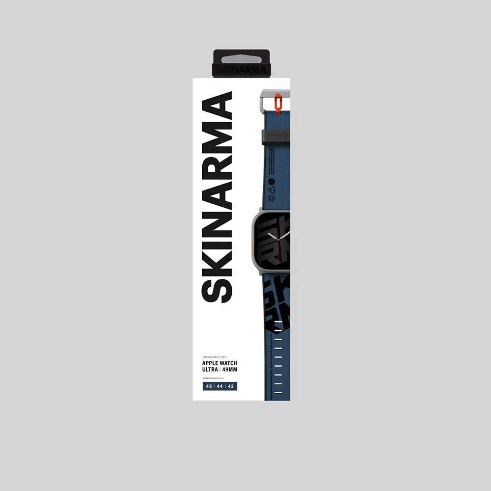 Apple Watch Ultra 49 mm PU Deri Saat Kordonu - Skinarma Spunk