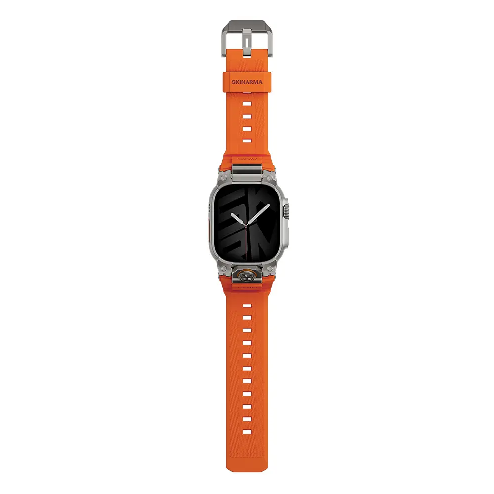 Apple Watch Ultra 49 mm Suya Dayanıklı Silikon Kordon - Skinarma Talon