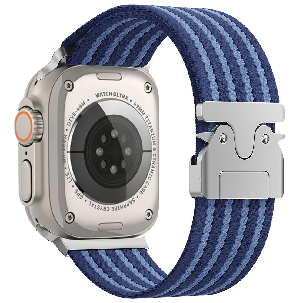 Apple Watch Ultra 49 mm Naylon Örgülü Saat Kordonu - Zore KRD-133