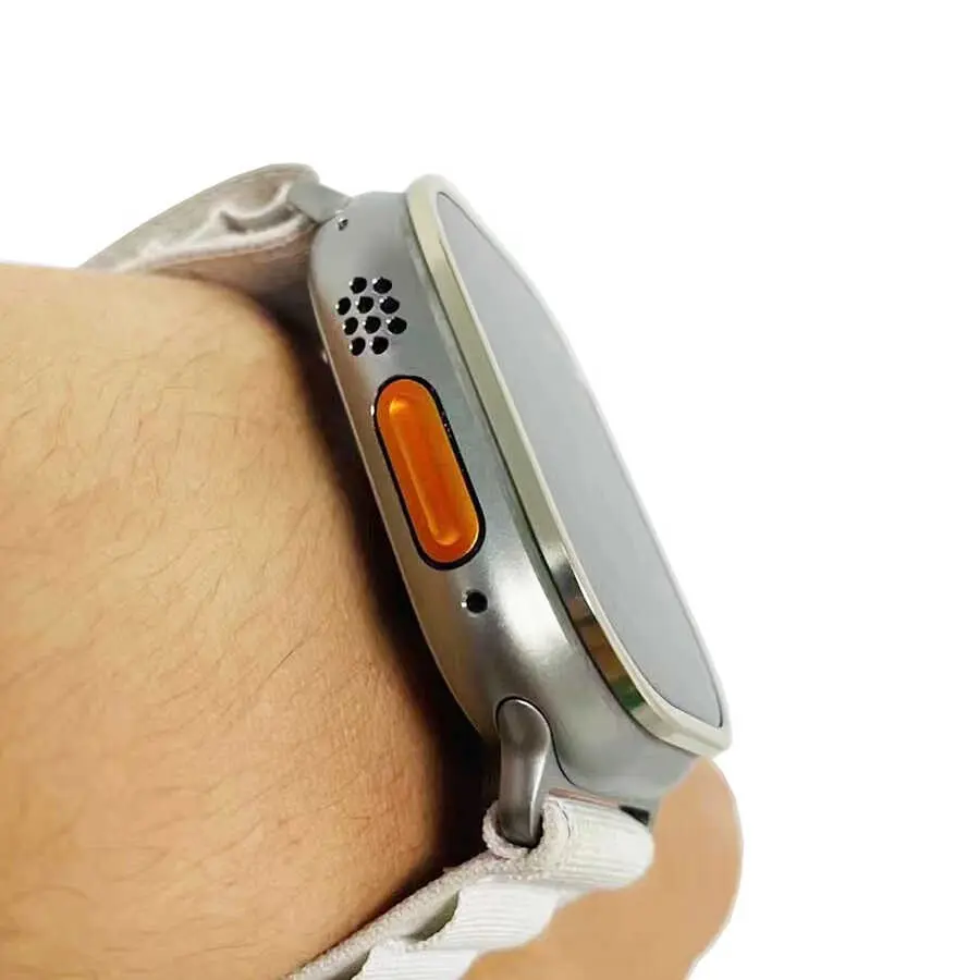 Apple Watch Ultra 49 mm Metal Kasa Koruyucu Saat Çerçevesi - Zore