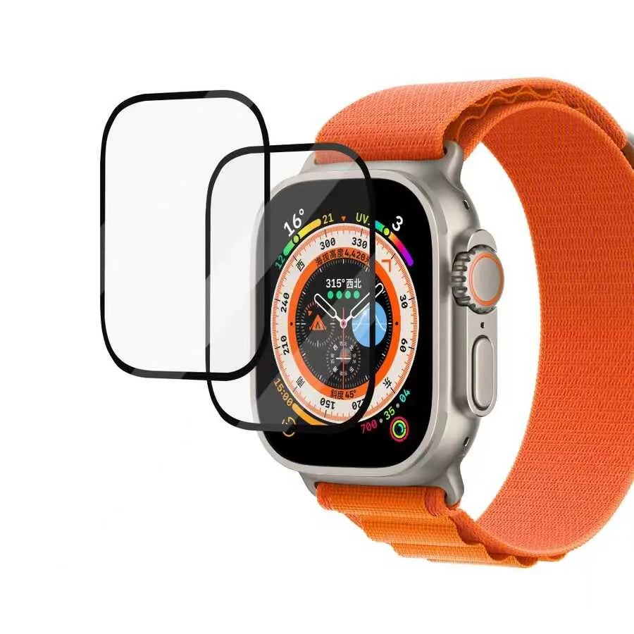 Apple Watch Ultra 49 mm PMMA Cam Ekran Koruyucu - Zore