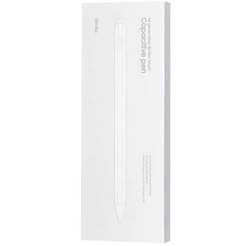 iPad Uyumlu Dokunmatik Çizim Kalemi, 140 mAh - Benks 1st Generation