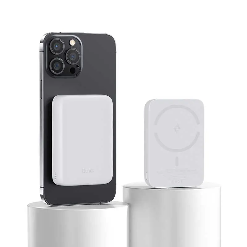 Benks MP03 MagSafe Manyetik Powerbank, 10000 mAh, 15 W Kablosuz Şarj