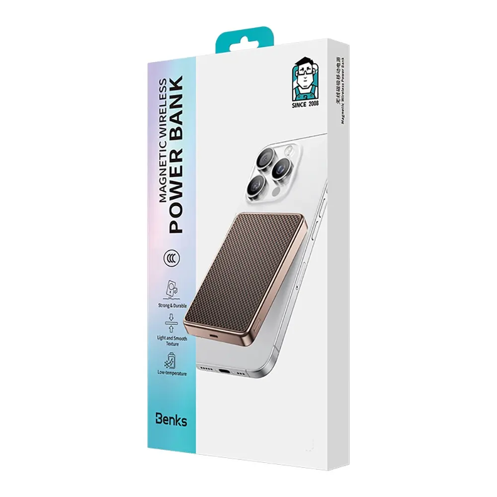 Benks MP17 ArmorGo Qi2 Manyetik Powerbank, 15W 10000mAh