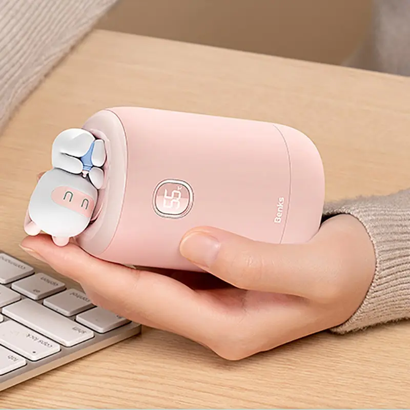 Benks NS03 10000mAh Powerbank, Dijital Ekranlı ve El Isıtıcılı