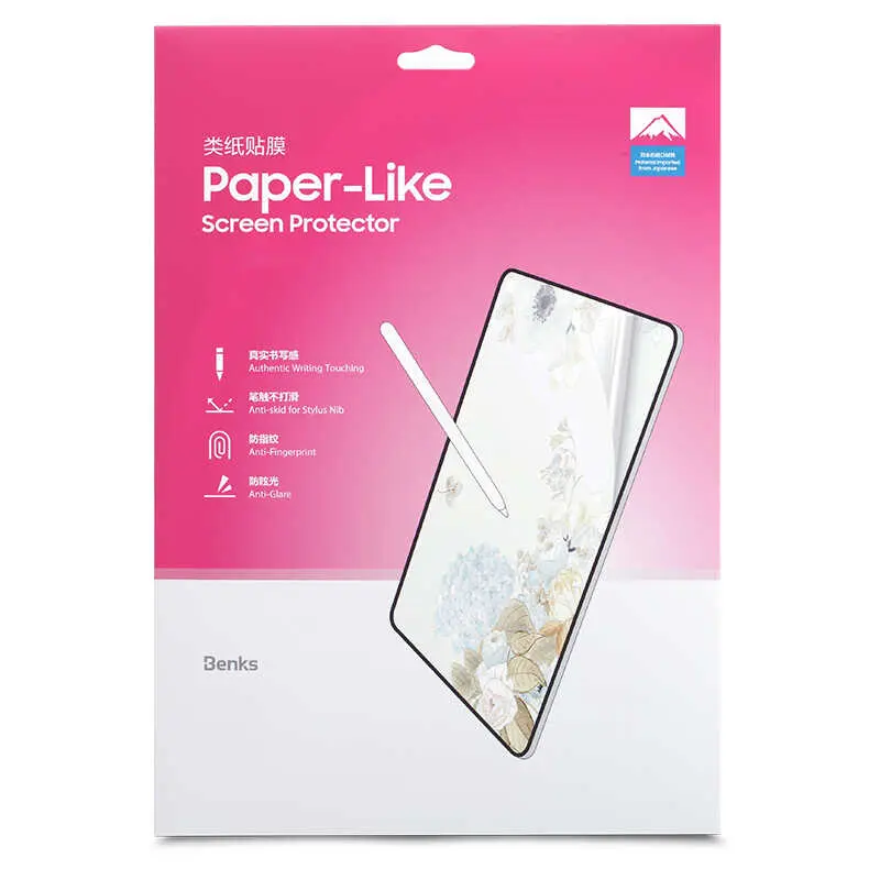 iPad 2 / 3 / 4 Paper-Like Mat Ekran Koruyucu - Benks