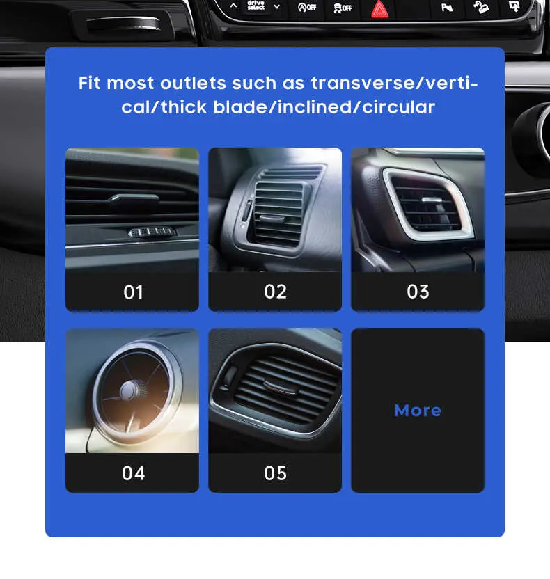 Benks CZ01 Araç Telefon Tutucu, Otomatik Mekanizmalı ve 360 Derece Dönebilen