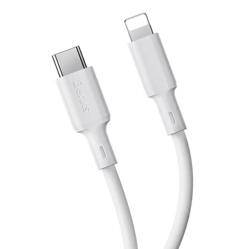 Benks D45 Type-C to Lightning PD Şarj ve Data Kablosu, 2 Metre