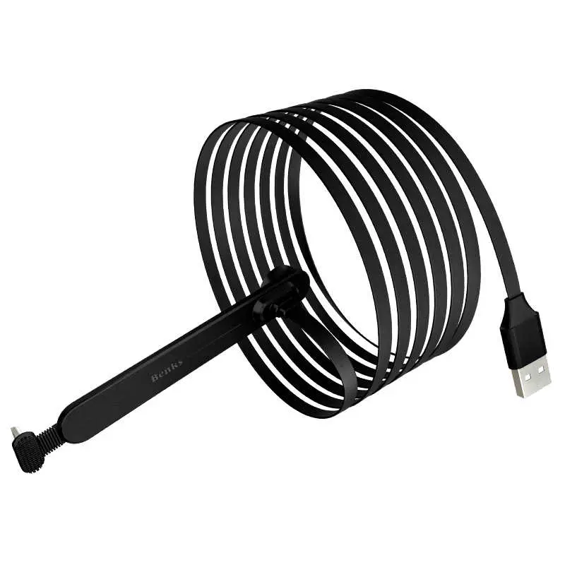 Benks D22 Game Micro USB Şarj ve Data Kablosu, L Şekilli