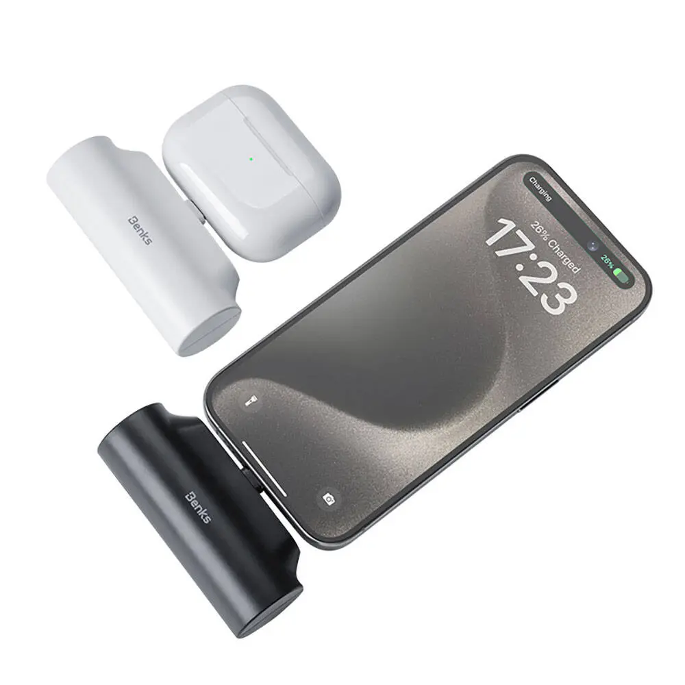 Benks PB15 Standlı Lightning Powerbank, 5000 mAh ve 10 W