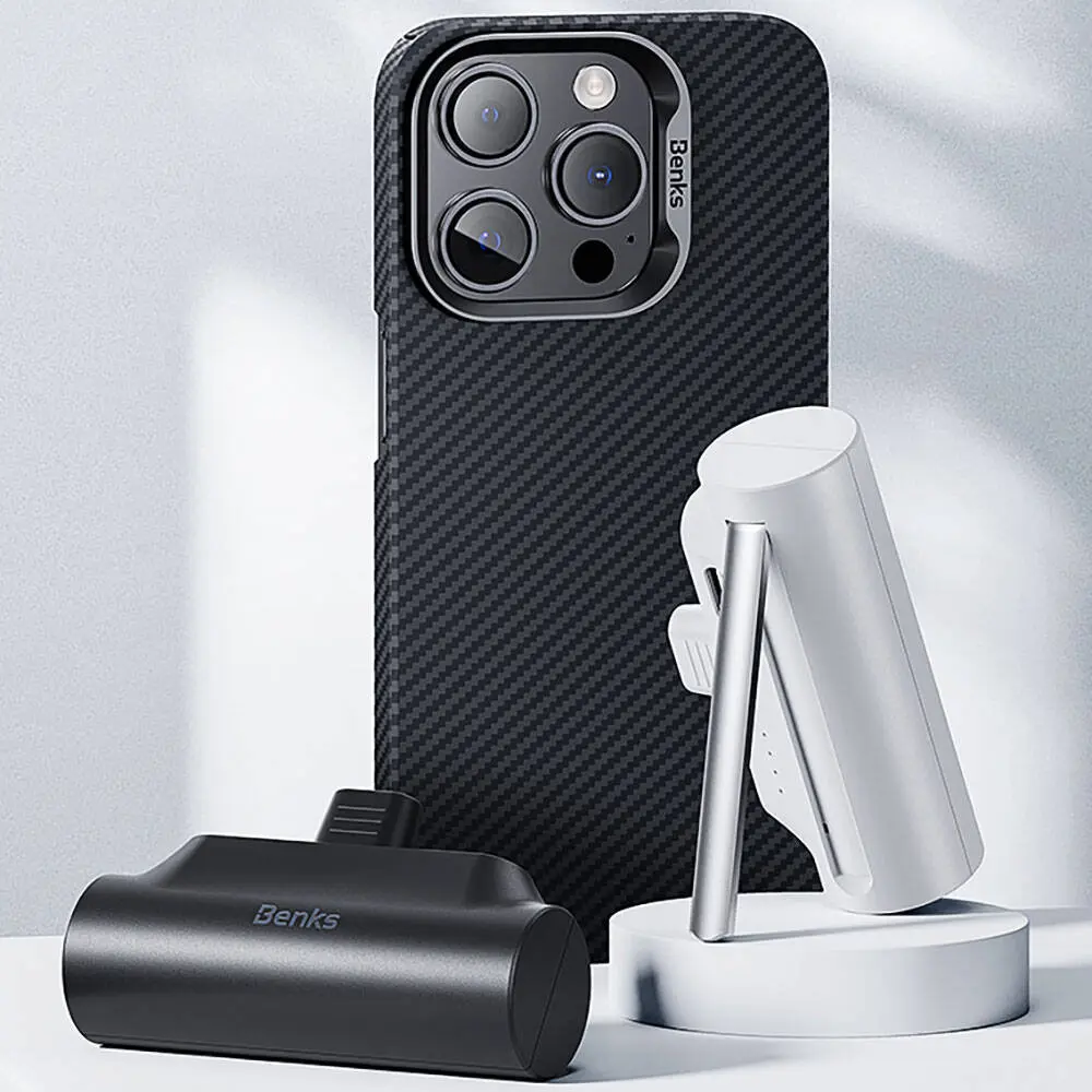 Benks PB15 Standlı Lightning Powerbank, 5000 mAh ve 10 W