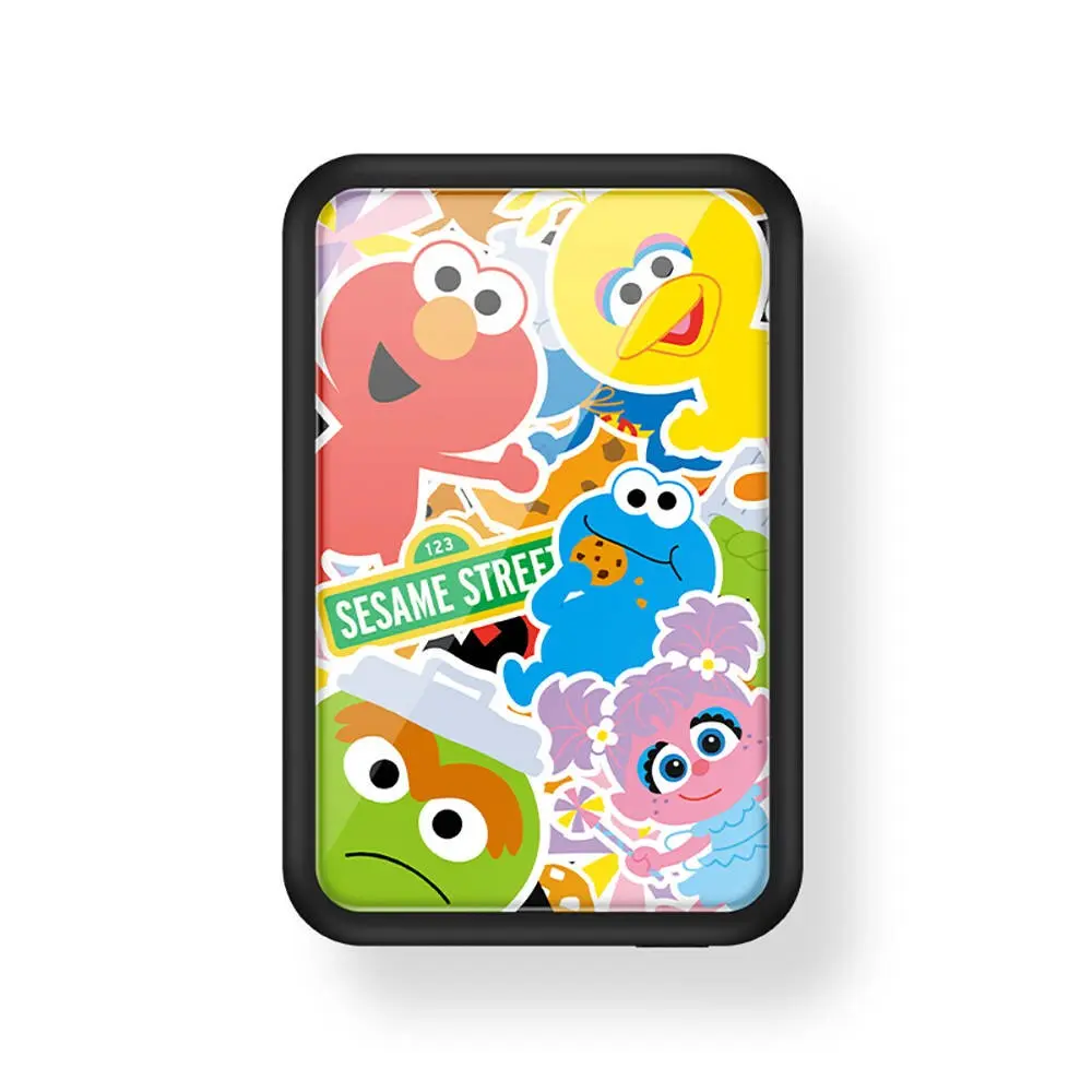 Casebang MP12 Sesame Street Kablosuz Powerbank, 6000 mAh MagSafe Uyumlu