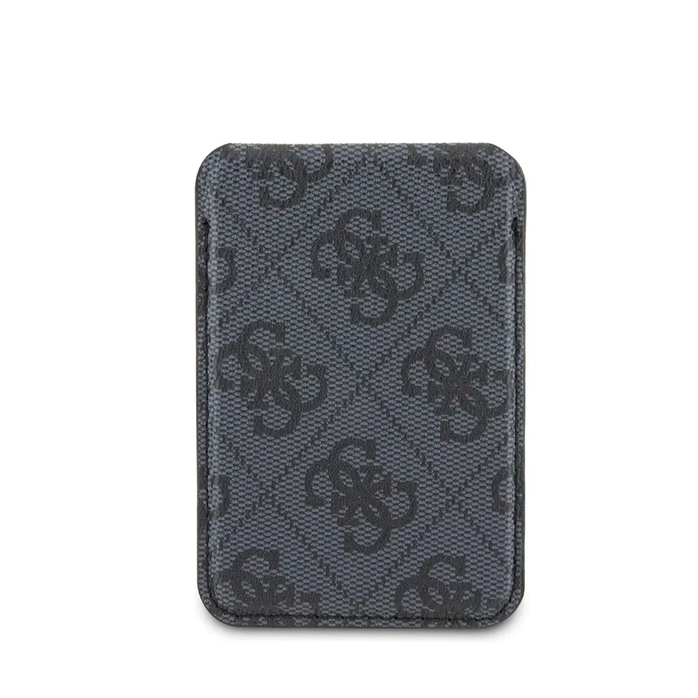 Guess Orjinal Lisanslı 4G Desenli Metal Script Logolu Magnetik Kartlık