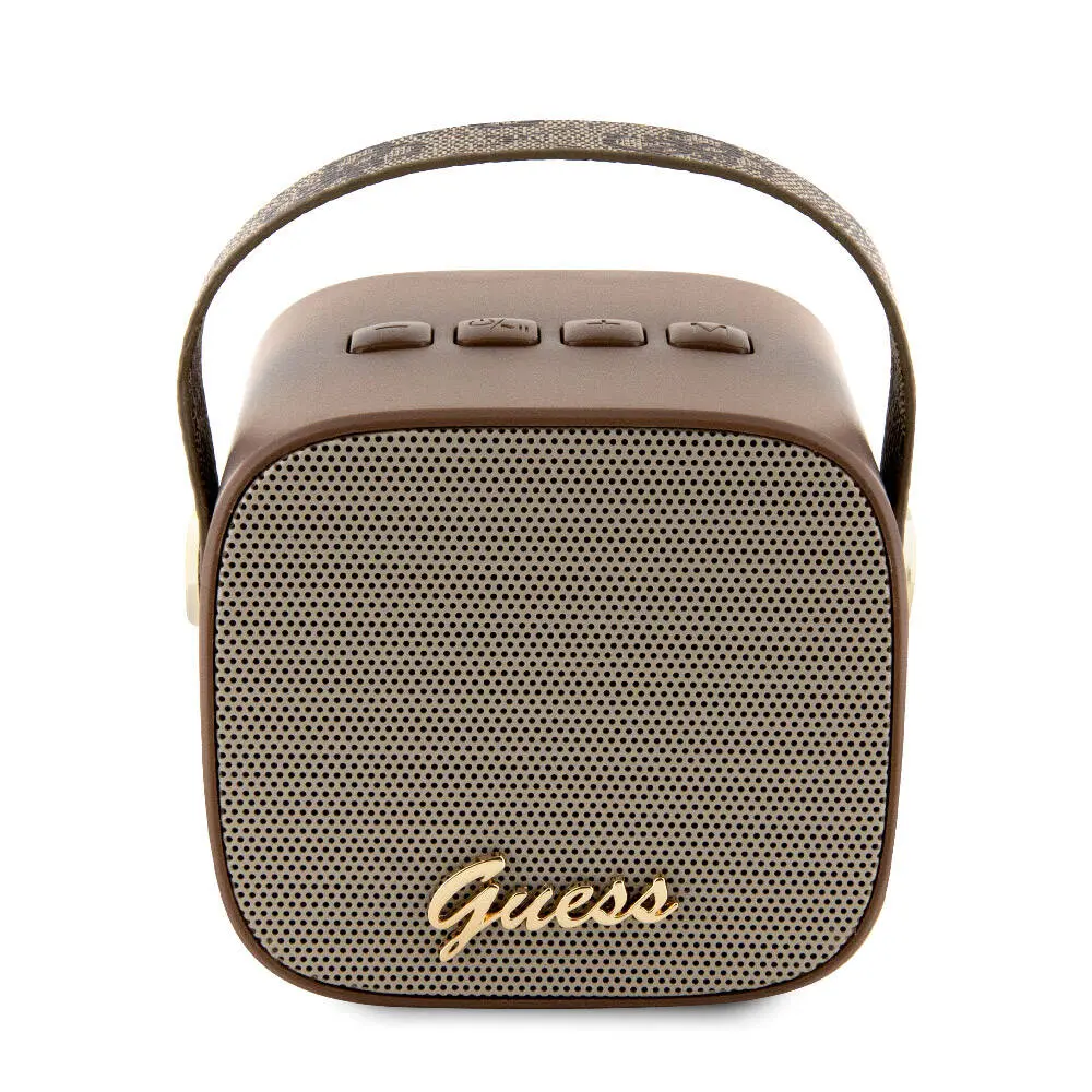 Guess Askılı PU Deri Bluetooth Hoparlör, 5W ve 1200 mAh