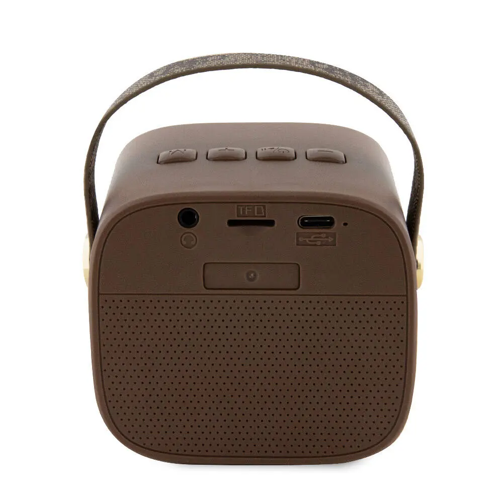 Guess Askılı PU Deri Bluetooth Hoparlör, 5W ve 1200 mAh