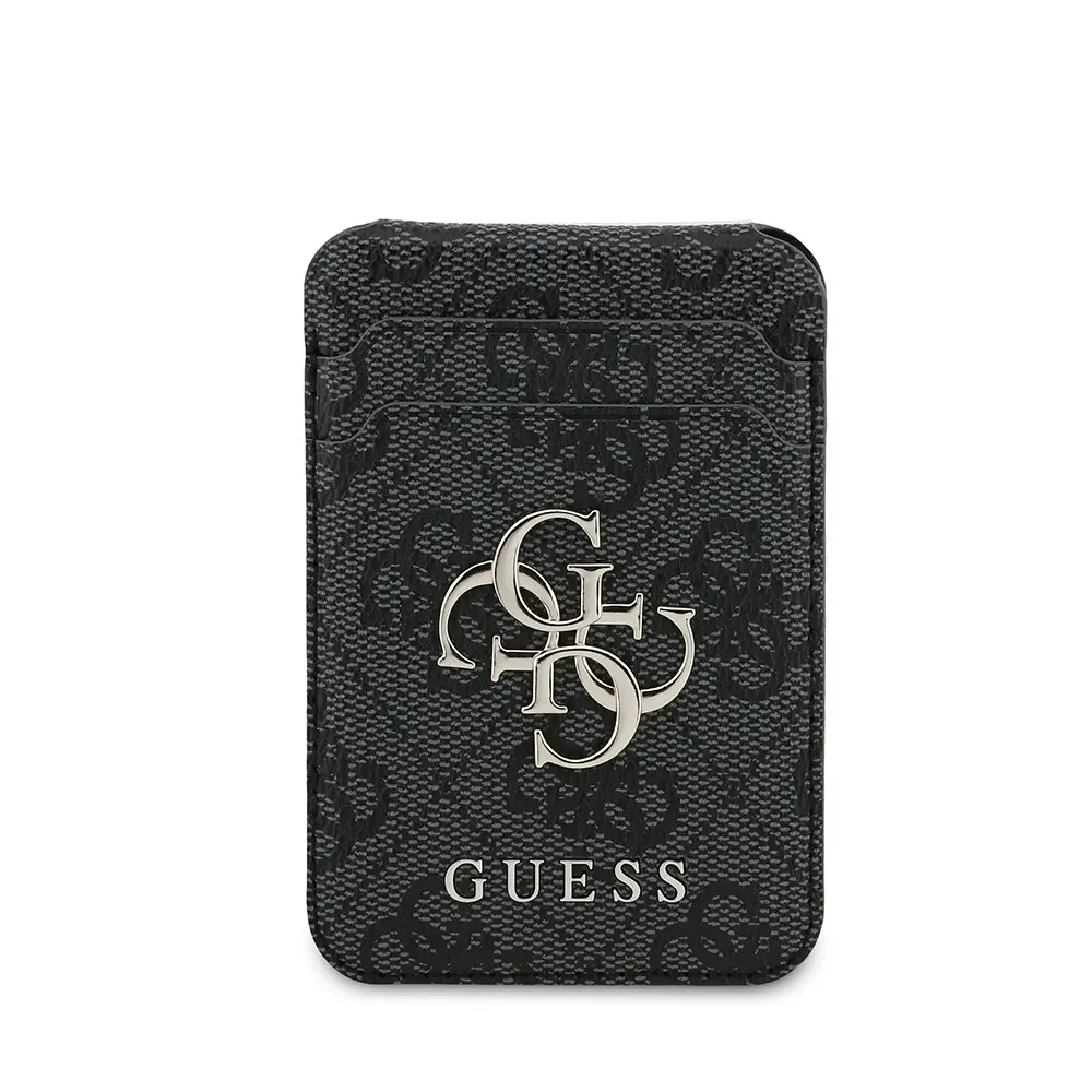 Guess Lisanslı PU Deri 4G Desenli Standlı Manyetik Kartlık